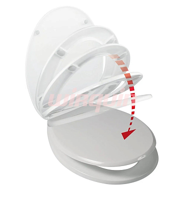 Сидение для унитаза SOFT CLOSE FIRST, WIRQUIN 400_400_2898721
